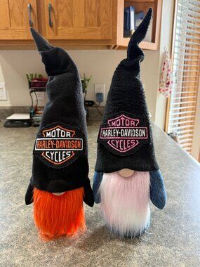 Harley Davidson Theme Gnomes